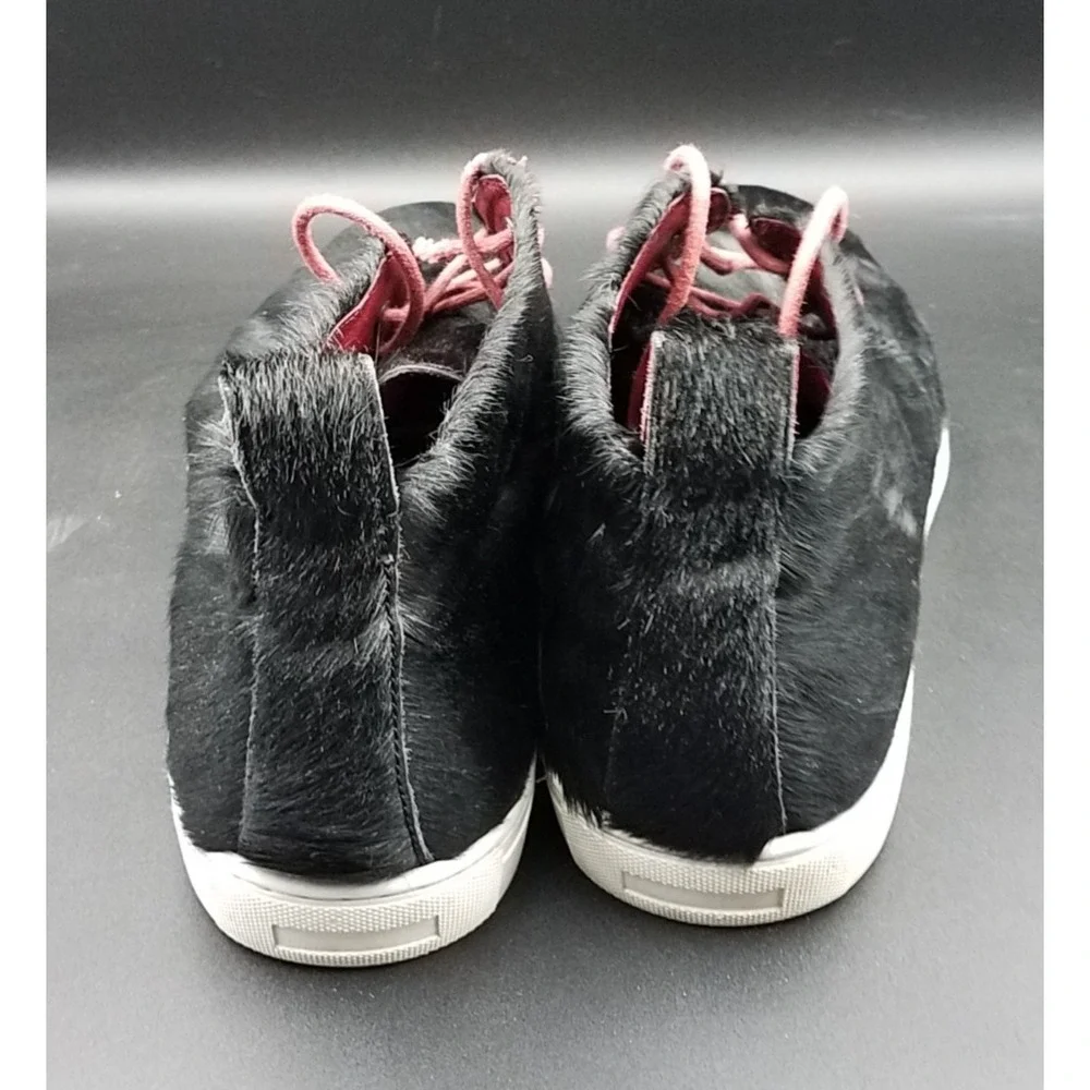 Harris Andrews Pony Chukka‎ Boot Black Lorain Calf Hair Sneakers Sole Size 13M
